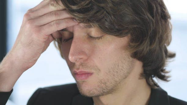 istock Headache, Frustrated Man In His Office 839829508
