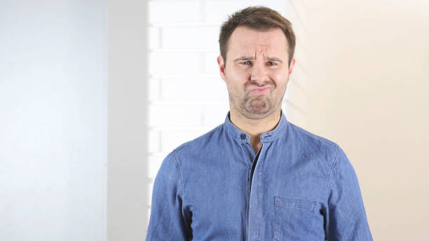 istock Middle Aged Man Shaking Head to Reject, No 839830286