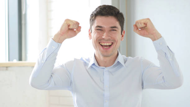 istock Excited Businessman Celebrating Success 839830922