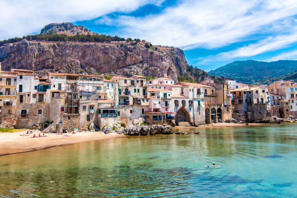 istock Beautiful view of cefalu, Sicily 839833776