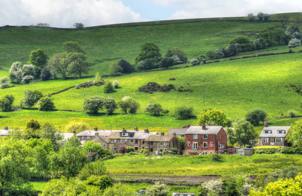 istock Classic british landscape at the Peak district near Manchester 839837614