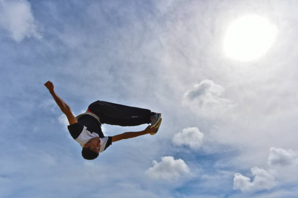 istock Friends playing with parkour 839856034