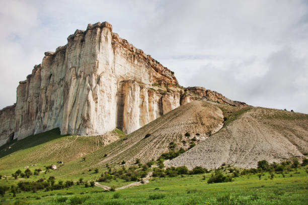 istock landscape with White Rock Ak-Kaya, Crimea 839875196