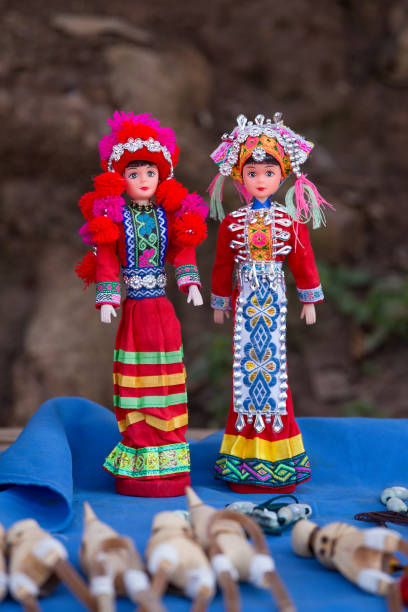 istock Myanmar traditional dolls, close up 839892542