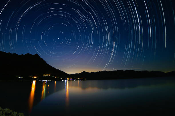 istock Star trails in Hong Kong 839897724