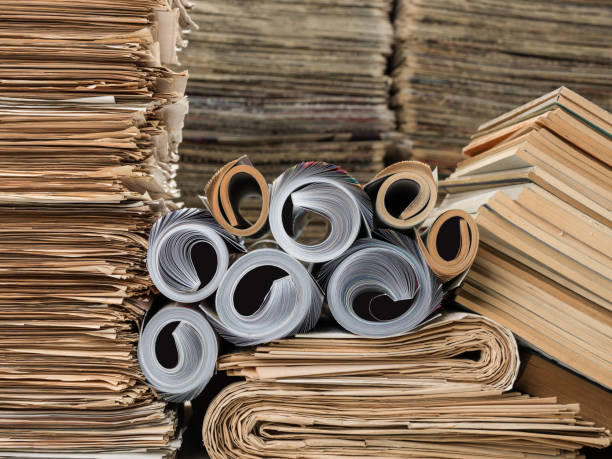 istock Large Amount Of Documents, Newspapers, Magazines And Books 839901488