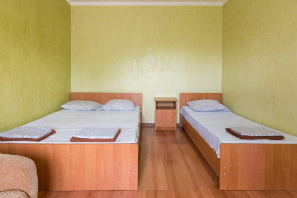 istock Budget Triple Hotel Room 839907534
