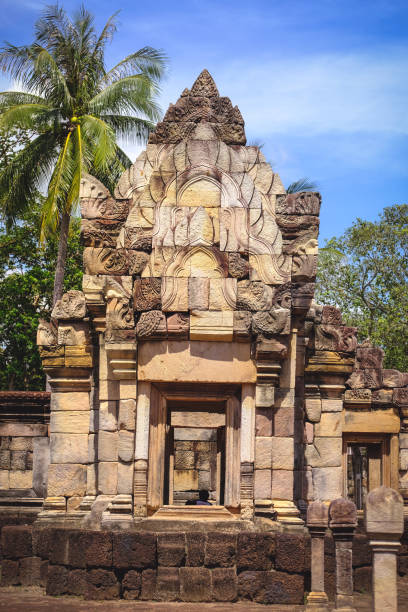 prasat sdok kok thom - prasart phra debidorn - fotografias e filmes do acervo