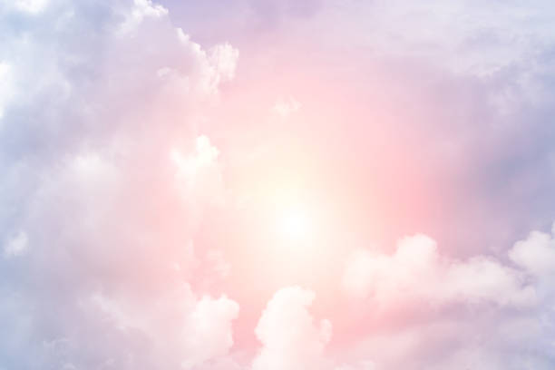 istock Beautiful light from the nature at sunset every day. 839925036