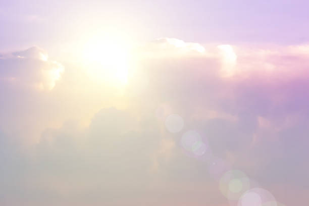 istock Beautiful light from the nature at sunset every day. 839925340