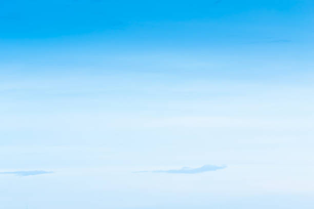 istock Air clouds in the blue sky. 839927568
