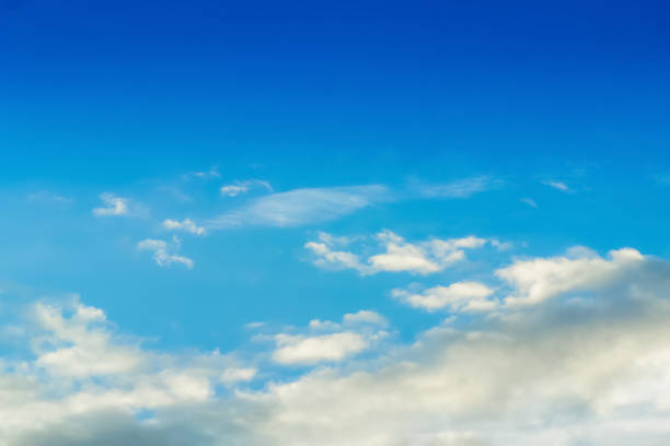 istock Air clouds in the blue sky. 839927756