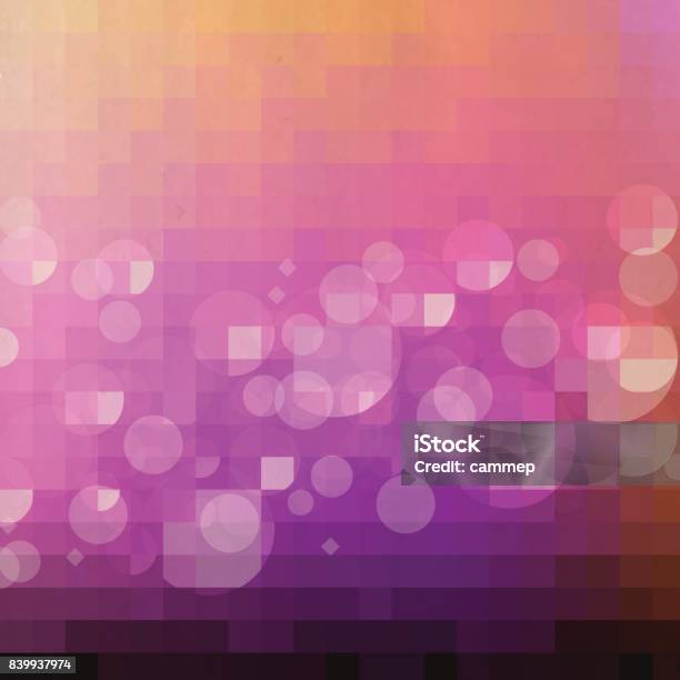 Retro Graphics Pink Pink Retro Background Stock Illustration - Download Image Now ...