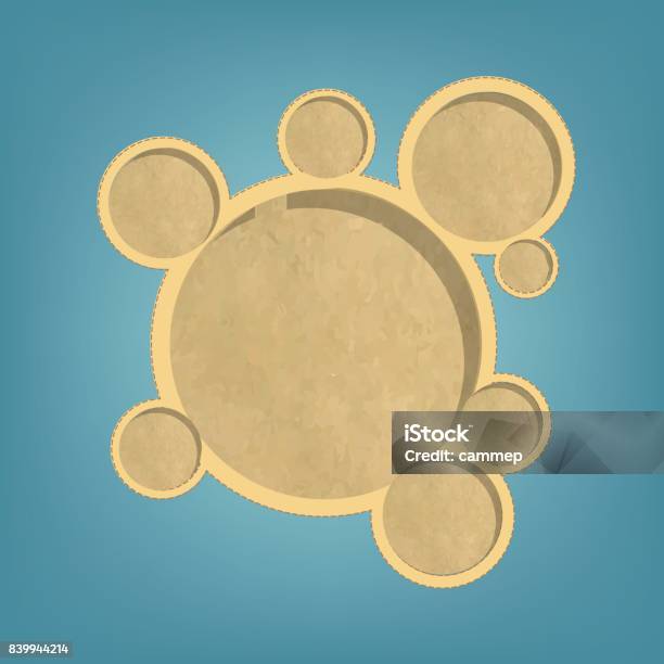 Retro Web Design Bubbles Stock Illustration - Download Image Now ...