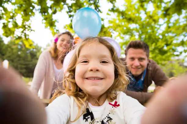 Photo of Happy young family