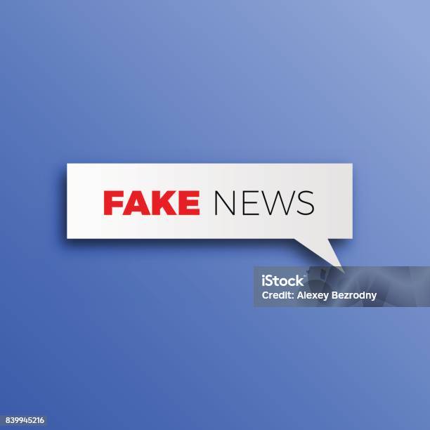 Fake News Hoax Concept Stock Illustration - Download Image Now - Abstract, Advertisement, Artificial