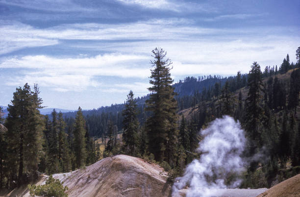 istock Lassen Volcanic National Park Landscape with Steaming Fumaroles 839949224