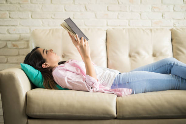 istock Woman reading a good book 839952674