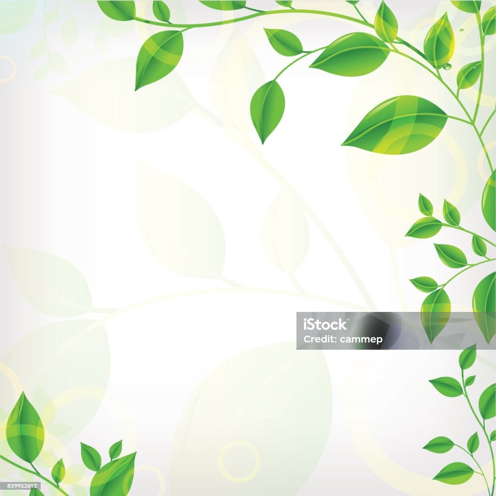Simple Eco Background Eco Background Stock Illustration - Download Image Now - Abstract, Art ...