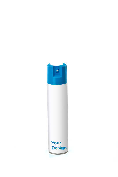 istock Air Freshener perfume can mockup on white background 839955804