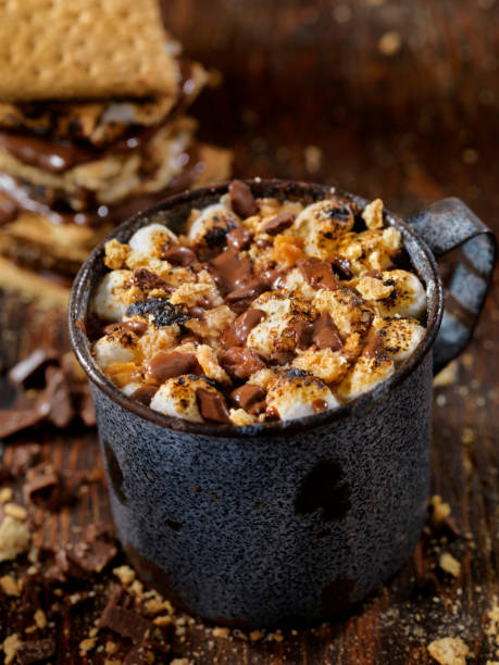 istock Hot Chocolate with Smores Topping 839958888