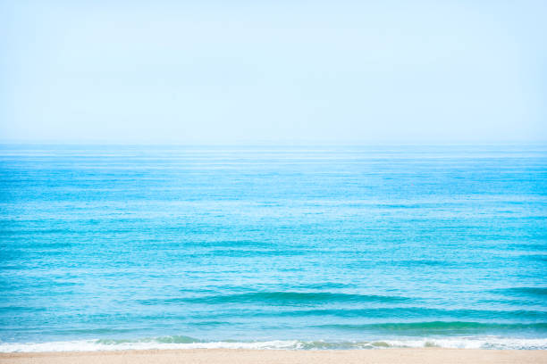 istock Beach with blue sea and sky 839962530