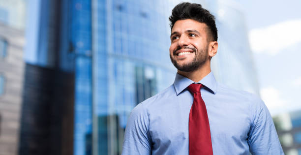 istock Handsome businessman portrait 839970472
