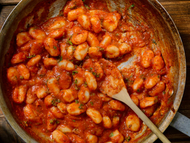 Gnocchi in a Tomato and Herb Sauce with Parmesan