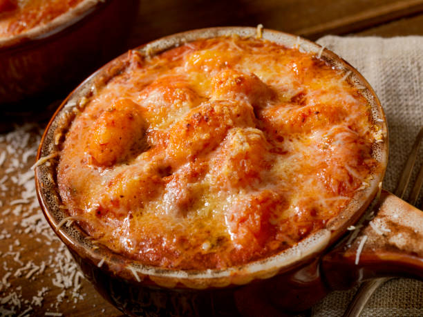 Gnocchi in a Tomato and Herb Sauce with Parmesan