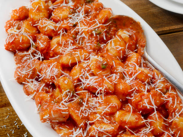 istock Gnocchi in a Tomato and Herb Sauce with Parmesan 839982488