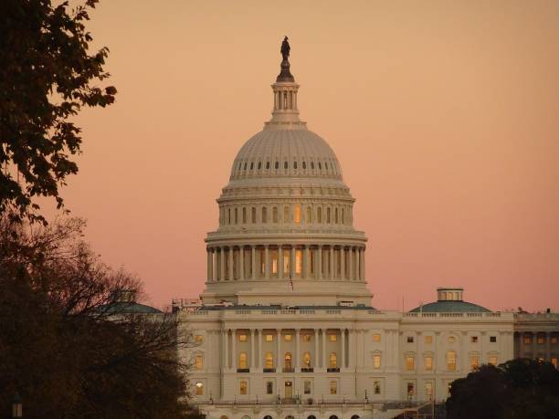 istock sunset over Capitol Hill in Washington D.C. 839997076