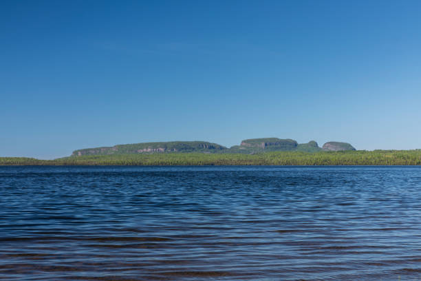 lago marie louise - thunder bay canada ontario provincial park foto e immagini stock