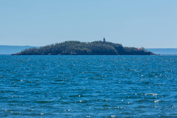 트로 브리지 섬 등 대 - thunder bay canada ontario provincial park 뉴스 사진 이미지