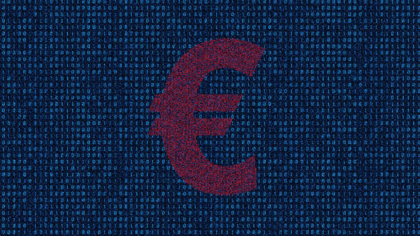 istock Future technology, digital age and currency symbols 840018958