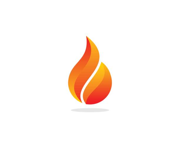 Fire icon This illustration/vector you can use for any purpose related to your business. flame stock illustrations