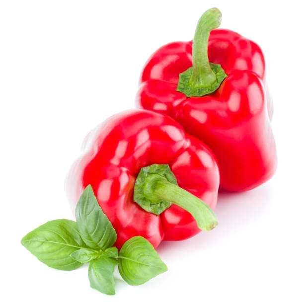 istock two sweet bell peppers isolated on white background cutout 840030624
