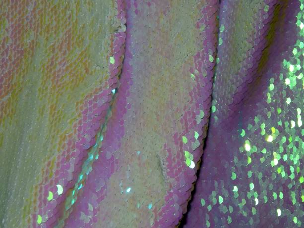 istock Abstraction of a shiny background from a material 840050476
