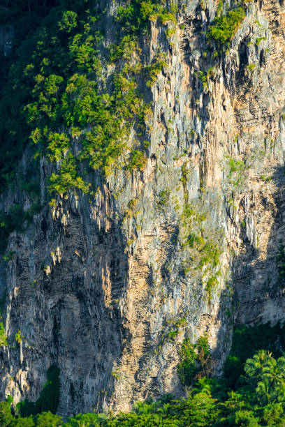 istock Sheer rock is photographed from a close distance 840052048