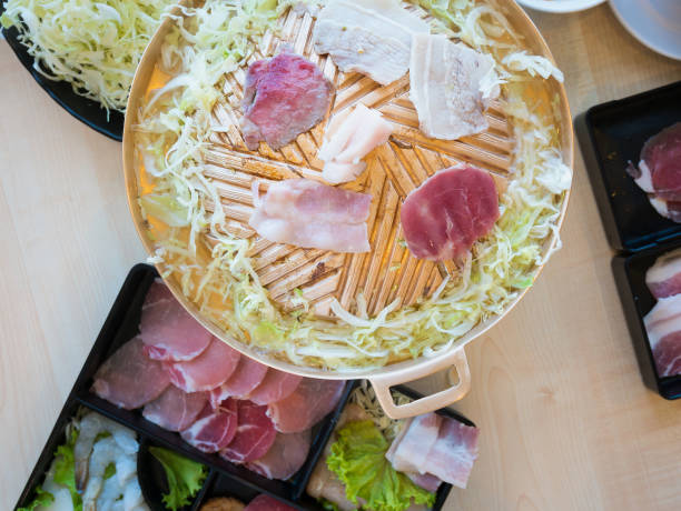 istock pork slide grill Korean style 840060018