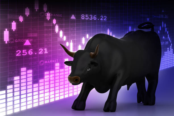 istock business bull in color background 840060510