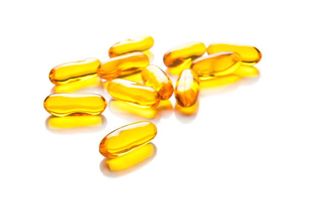 istock studio shoot of translucent oil capsules on a white background 840063806