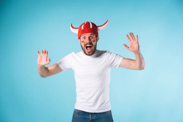 istock The football fan over blue 840067922