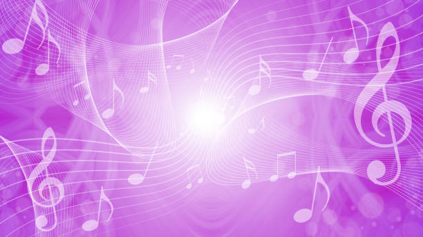 1,800+ Purple Music Notes Stock Illustrations, Royalty-Free Vector