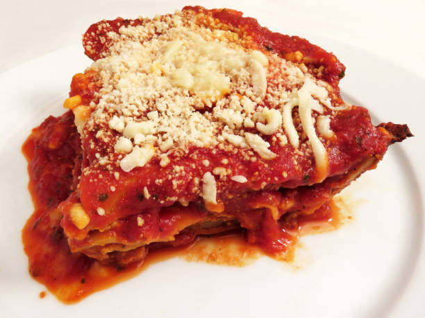 istock Large Piece of Lasagna 840078152