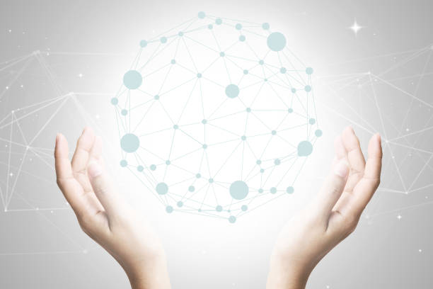 istock Concept business technology world connected and social network 840092434