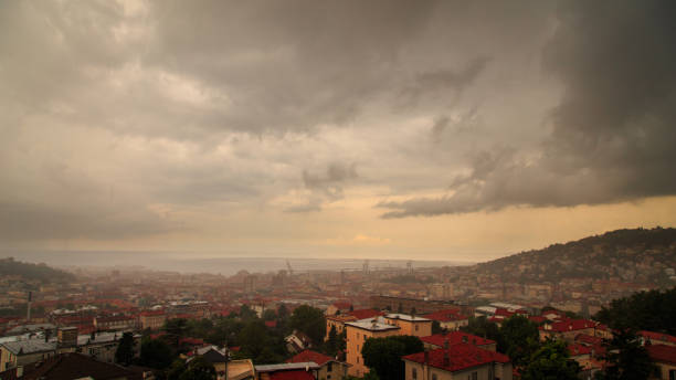 istock storm over the city of Trieste 840096582