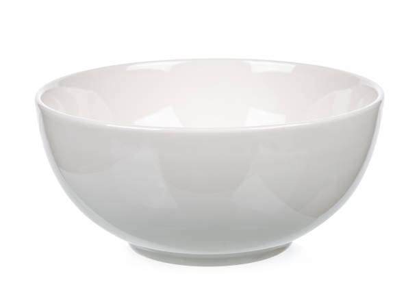 istock White bowl isolated on the white background 840096728