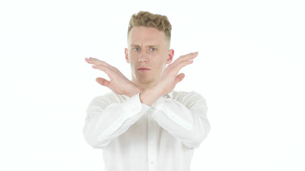 istock Rejcting Gesture by Young Businessman 840106968