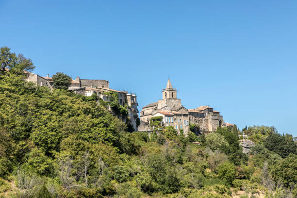 istock french provence village of Venasque 840117536