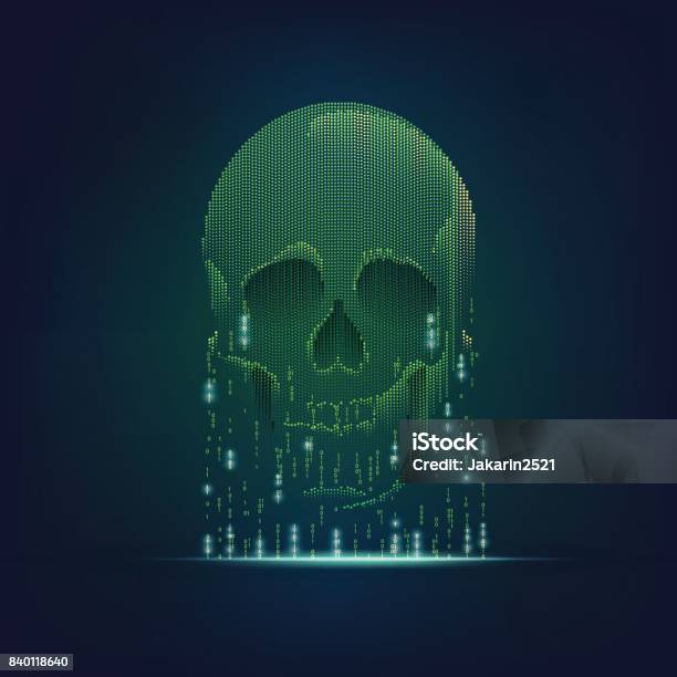 Deadlyvirus Stock Illustration - Download Image Now - Network Security, Threats, Abstract